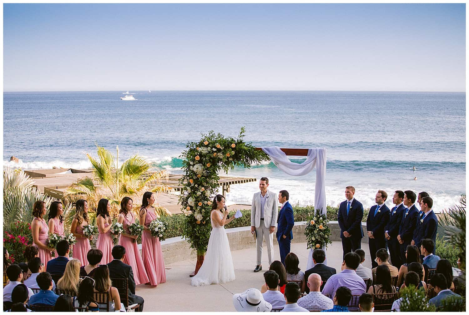 cabo wedding at The Cape